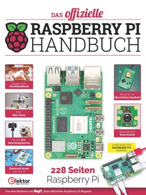 cover image of Das offizielle Raspberry Pi Handbuch